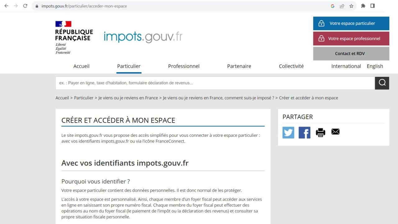 Impots Gouv Fr Mon Compte Guide Complet Pour Les Particuliers