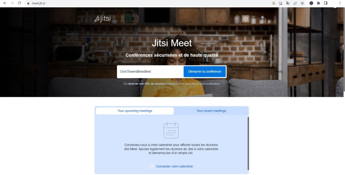 comment organiser une réunion avec jitsi meet