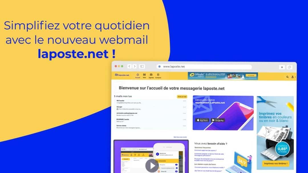 comment avoir une adresse mail de la poste