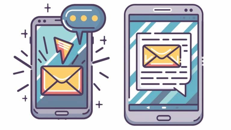 comment envoyer un sms recu par mail