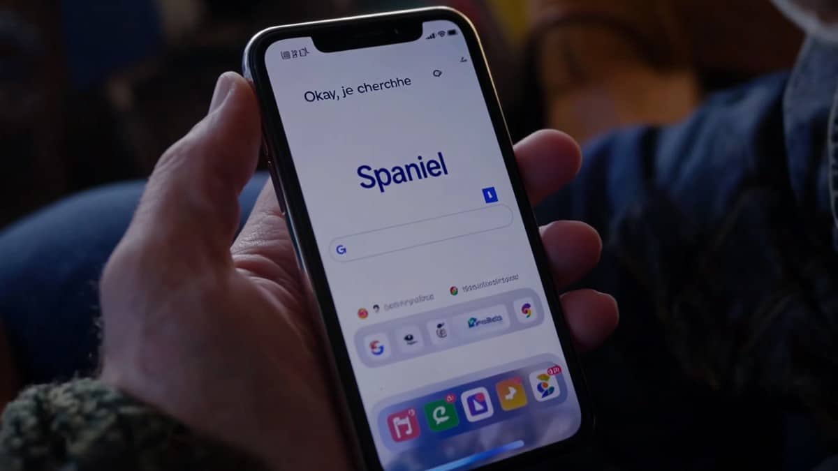 Recherche sur smartphone