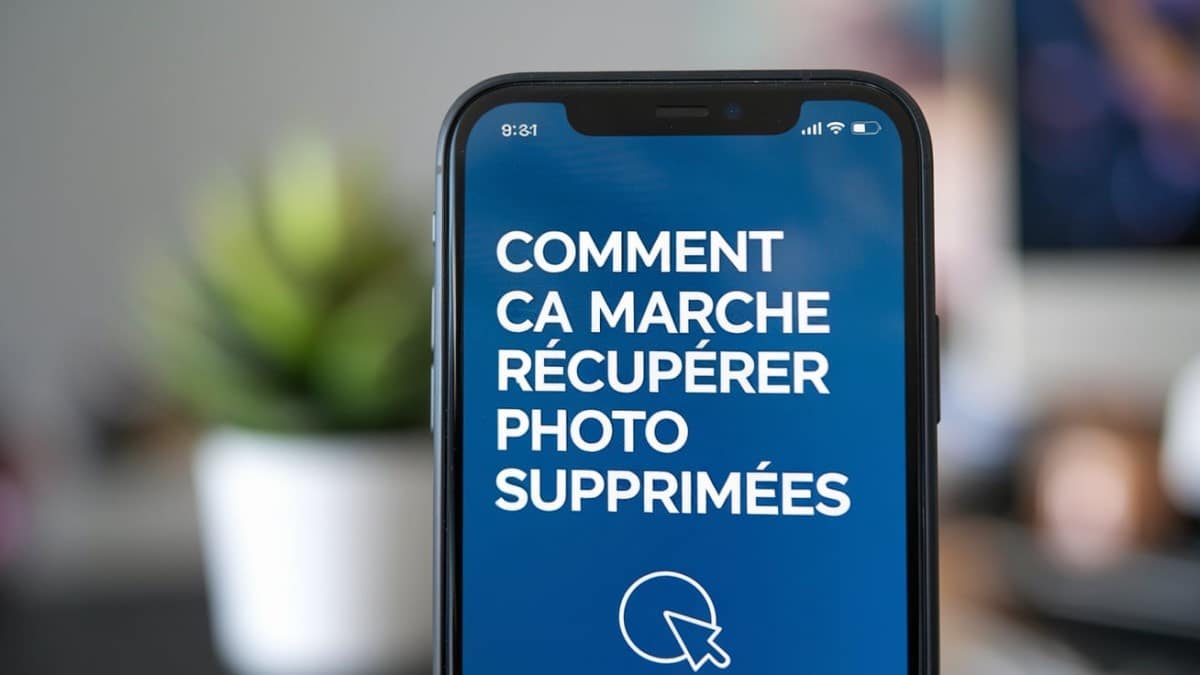 Récupérer photos supprimées