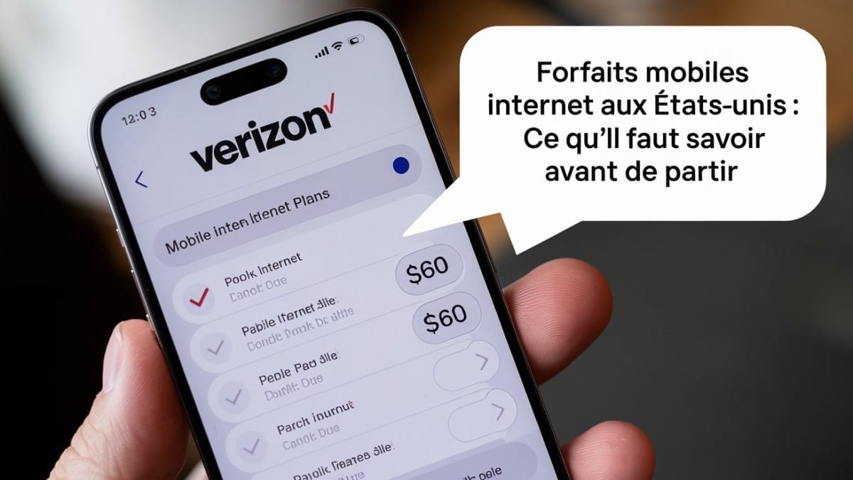 Forfait mobile Verizon États-Unis