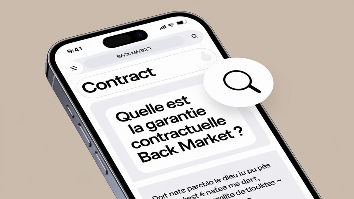 Garantie Back Market téléphone