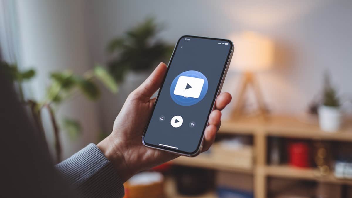 Lecture vidéo smartphone