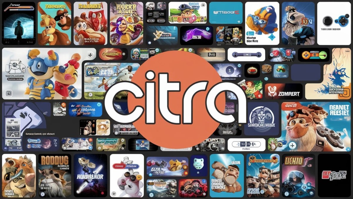 Interface Citra jeux vidéo