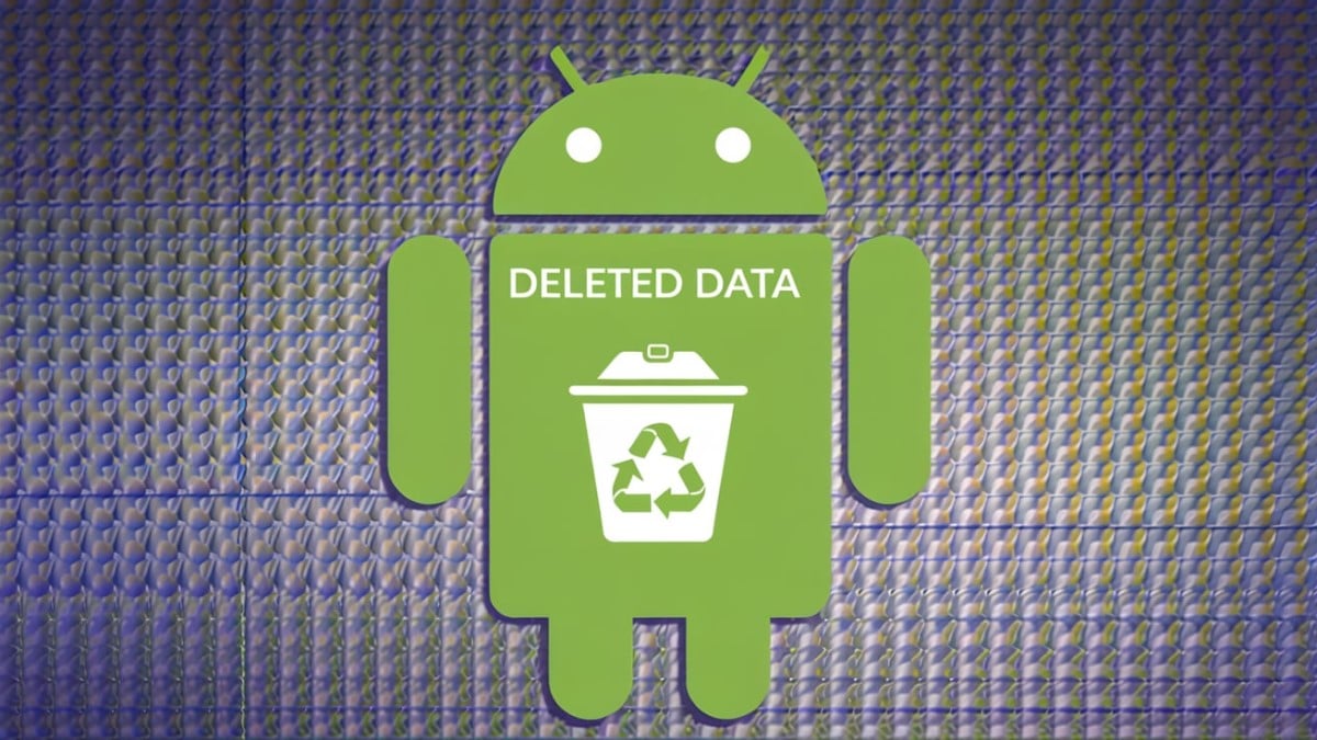 Logo Android suppression données