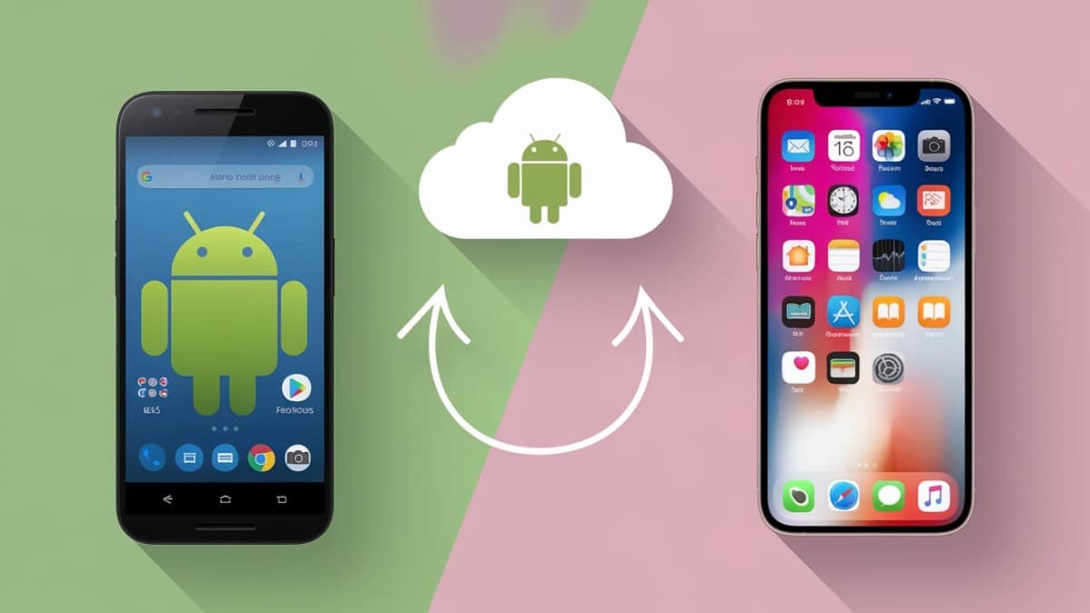 Transfert Android vers iPhone