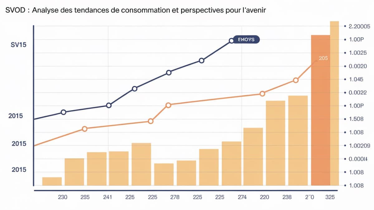 Graphique consommation SVOD