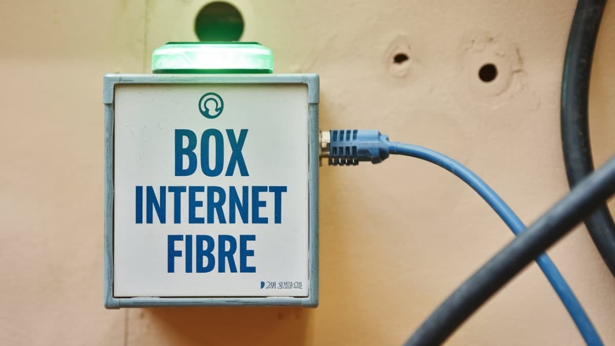 Box fibre connectée