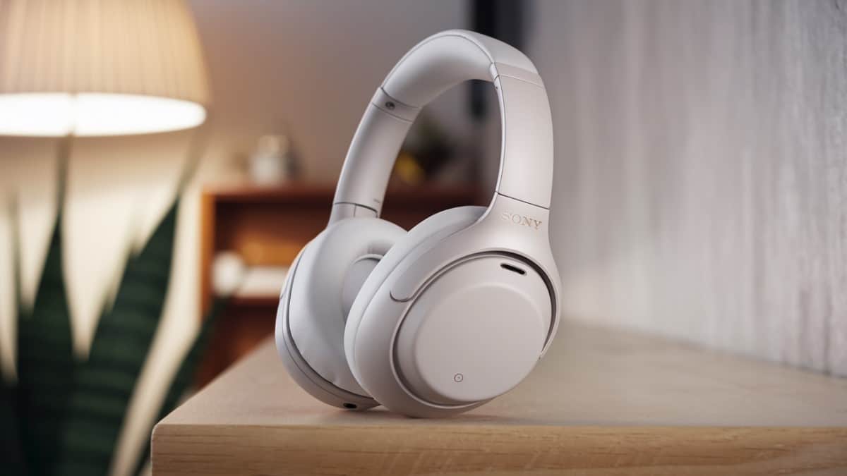 Casque audio Sony blanc