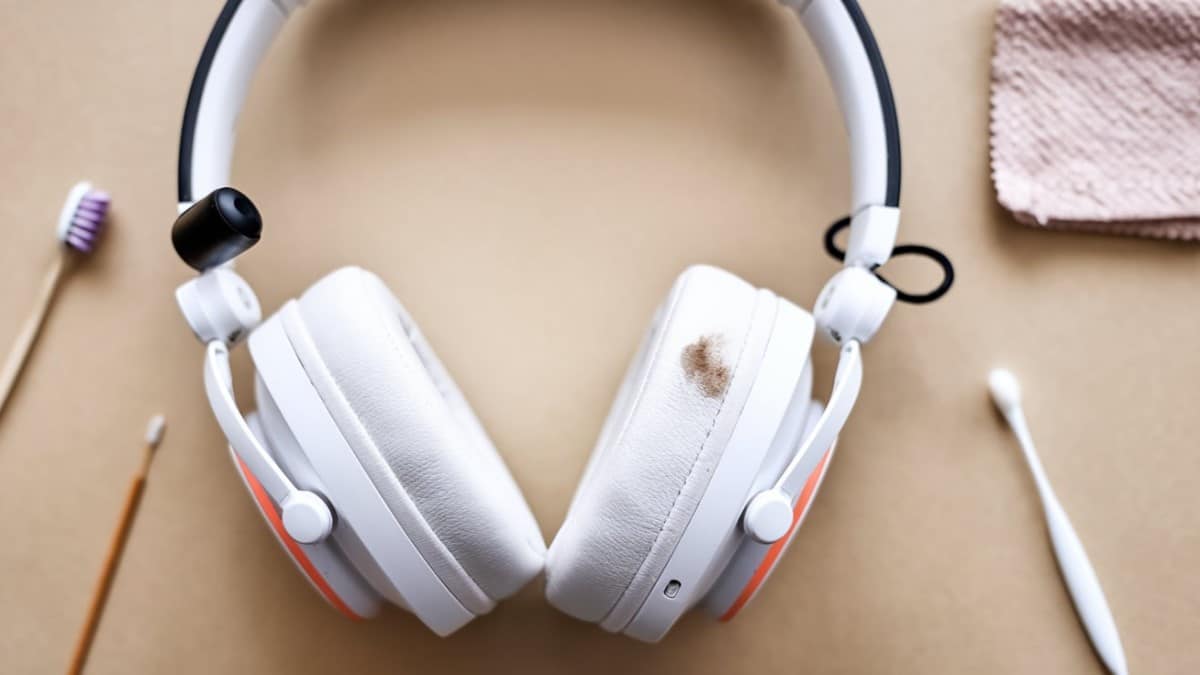 Casque audio blanc sale