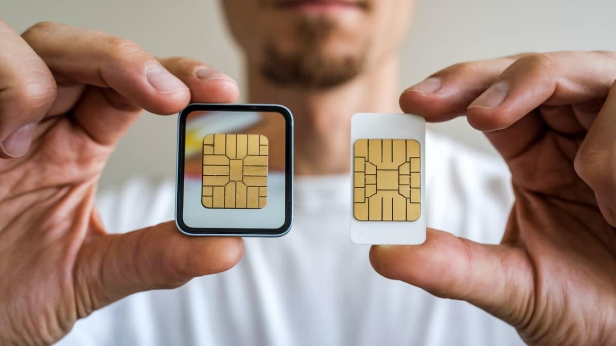 Comparaison cartes SIM physiques