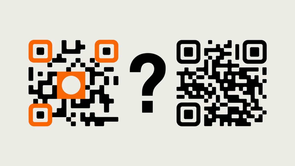 Deux QR codes différents