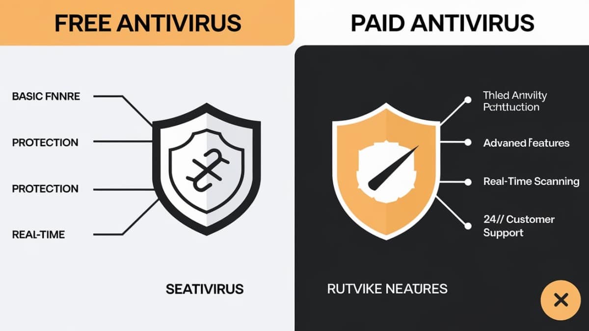 Antivirus gratuit versus payant