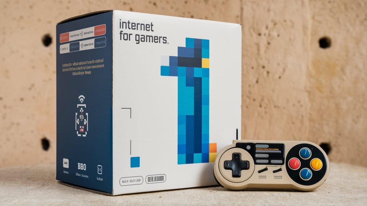 Box internet et manette gaming