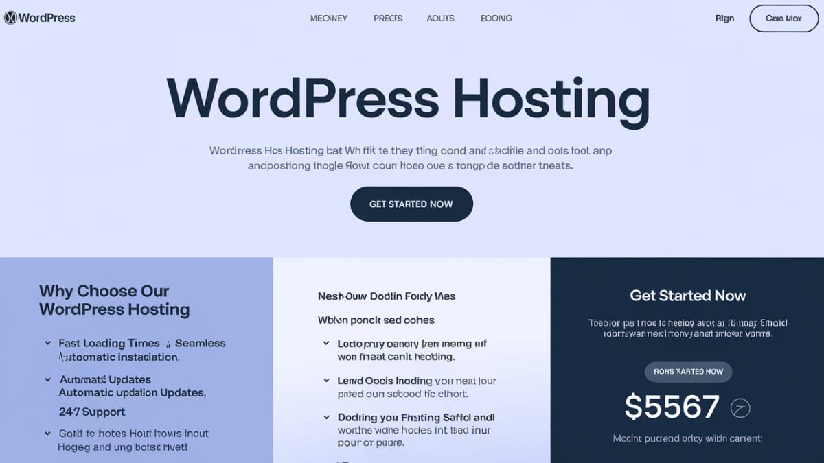 Offre hébergement WordPress simple