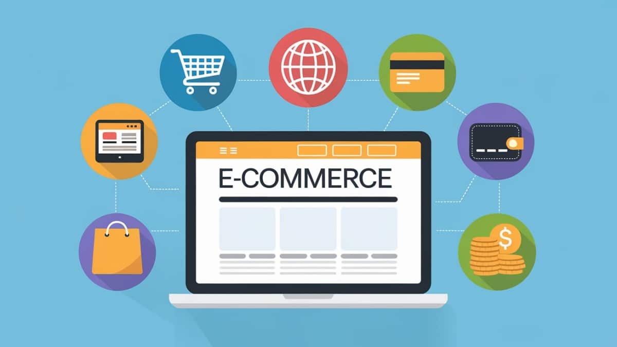 Interface e-commerce simple