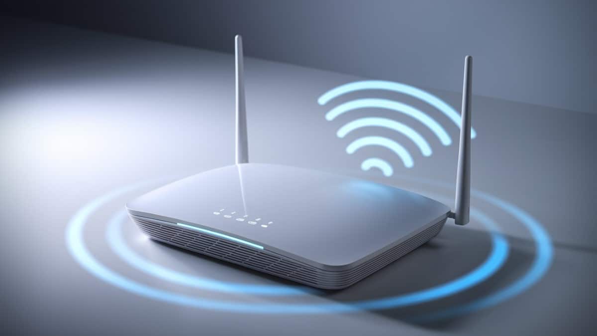 Routeur Wi-Fi avec signal