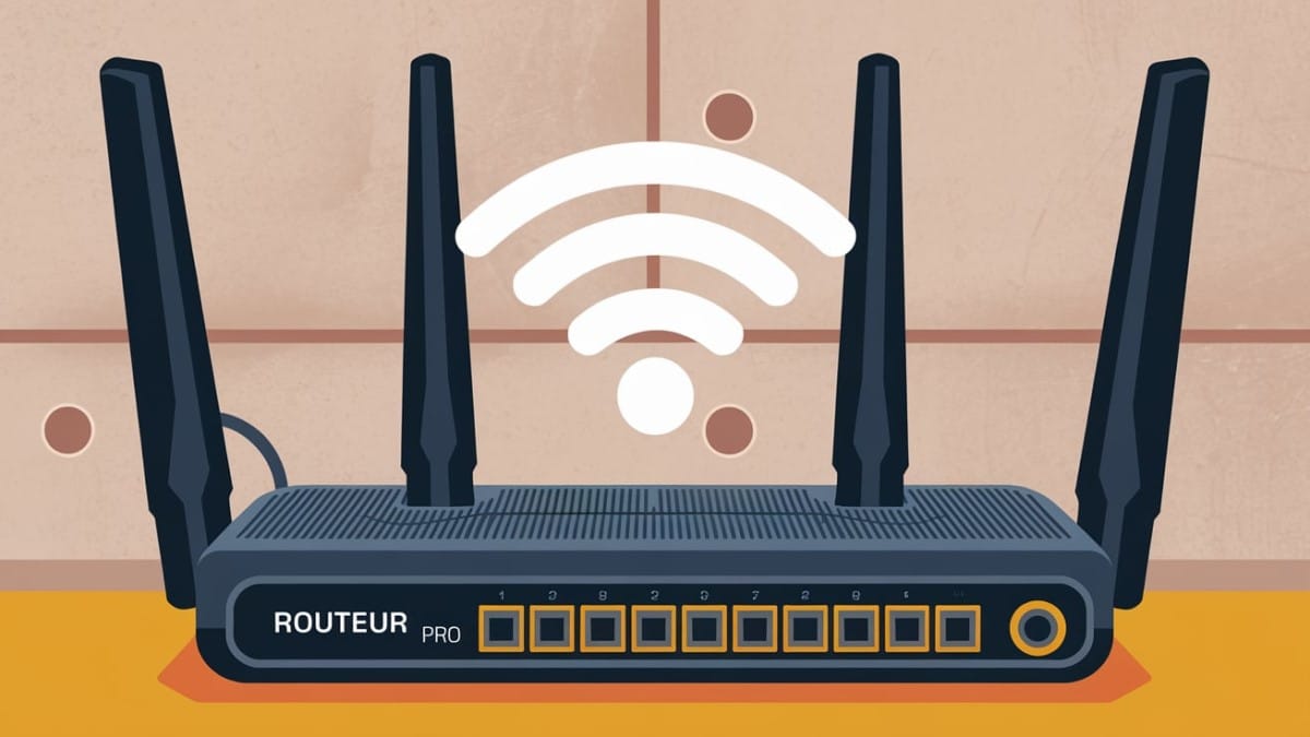 Routeur Pro avec antennes