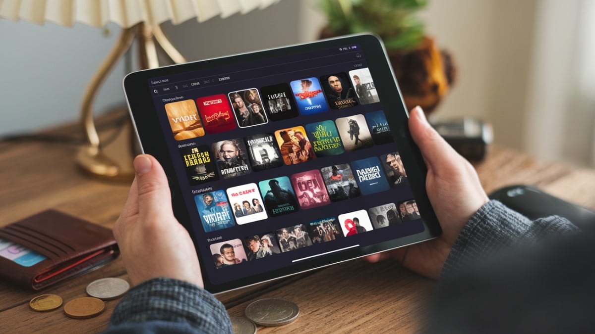 Films en streaming sur tablette