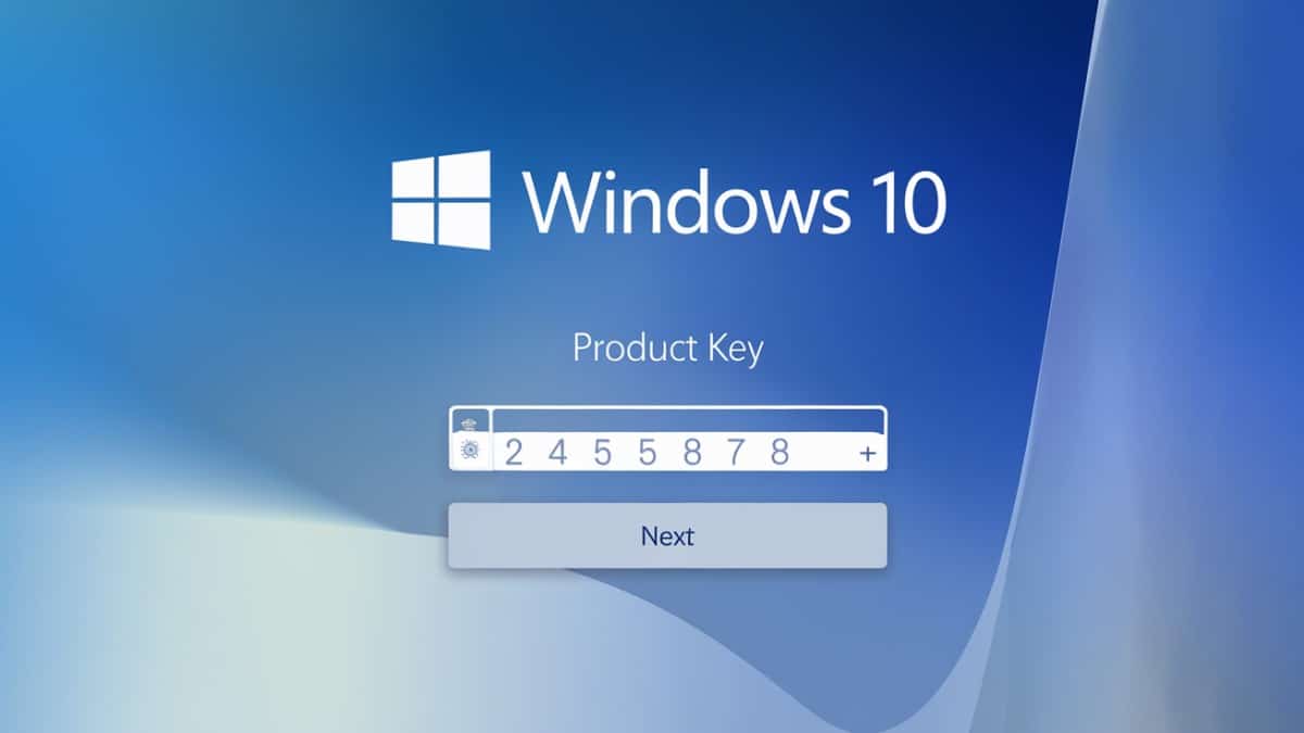 Clé d'activation Windows 10