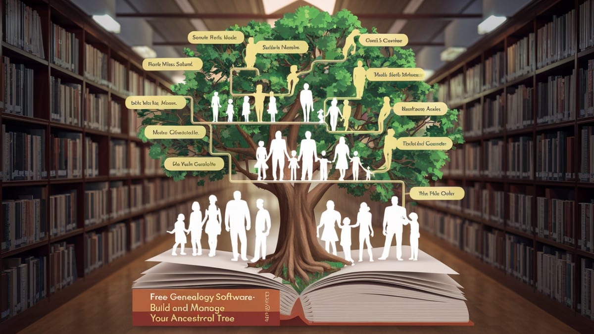 Visualisation d'un arbre généalogique