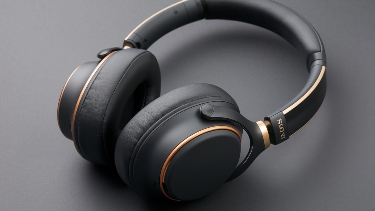 Casque Sony noir premium