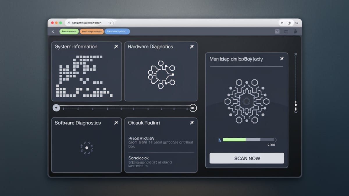 Interface de diagnostic en ligne