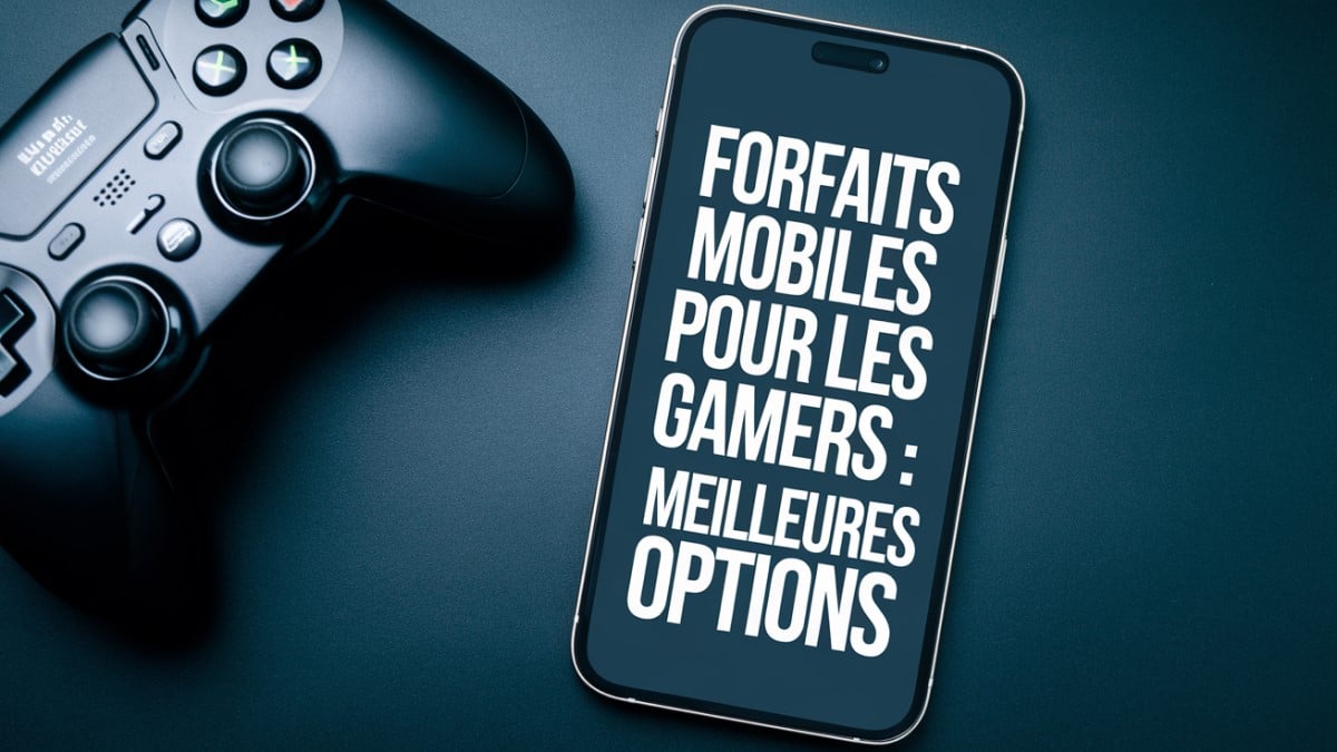 Smartphone et manette gaming