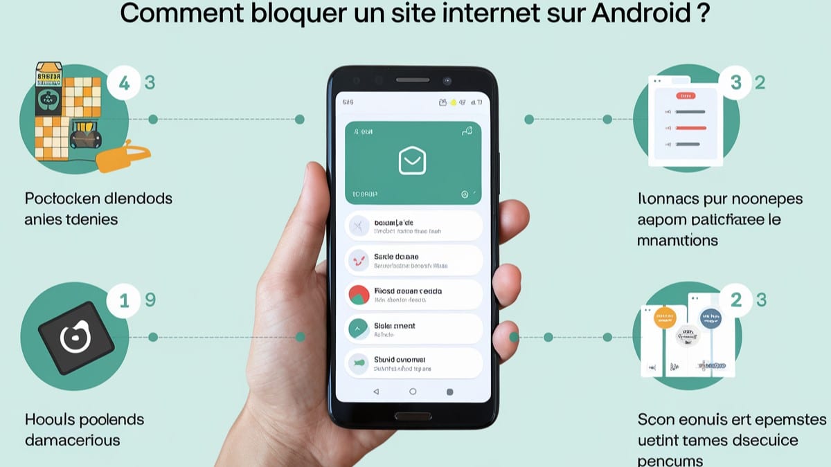 Tutoriel blocage site Android