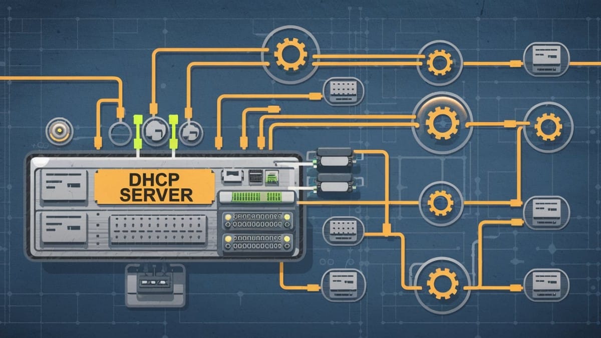 Schéma détaillé serveur DHCP