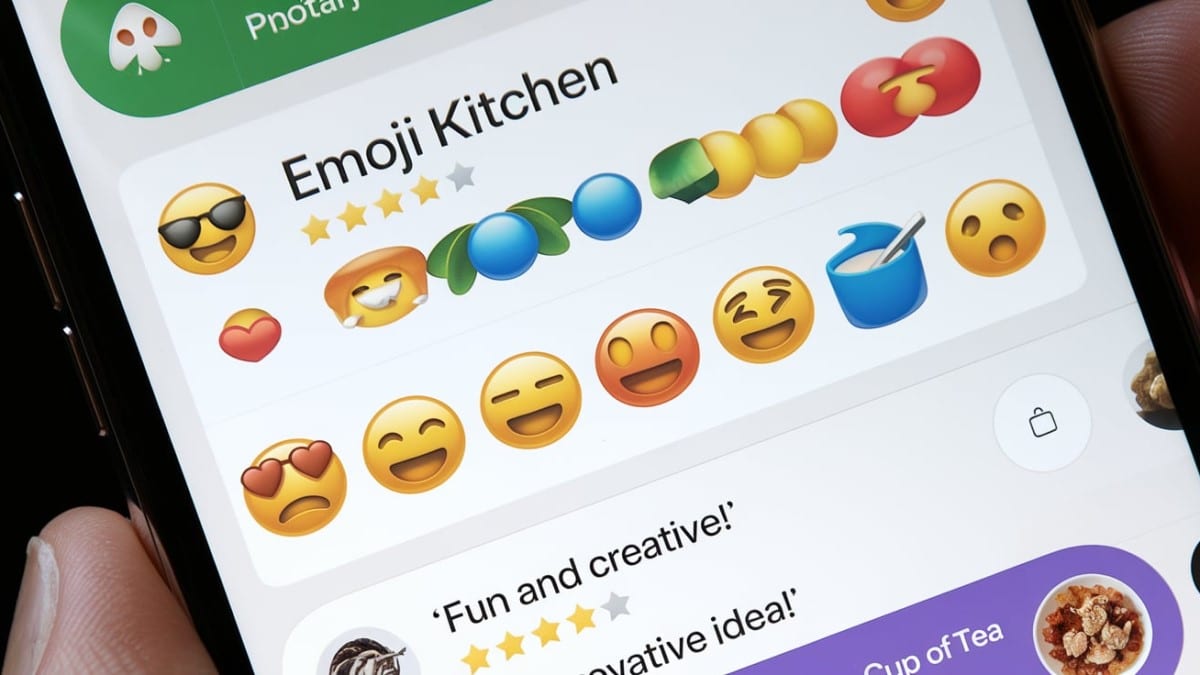 Création d'emojis Emoji Kitchen