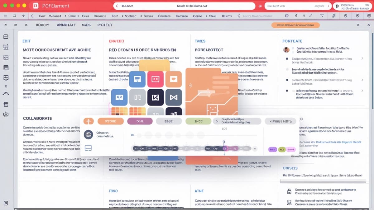 Outils d'édition PDF avancés