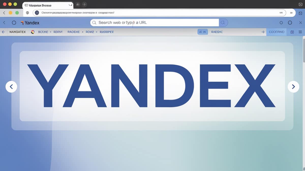 Page d'accueil Yandex