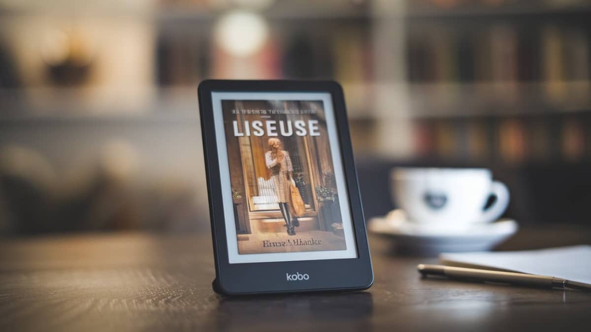 Liseuse Kobo avec livre numérique