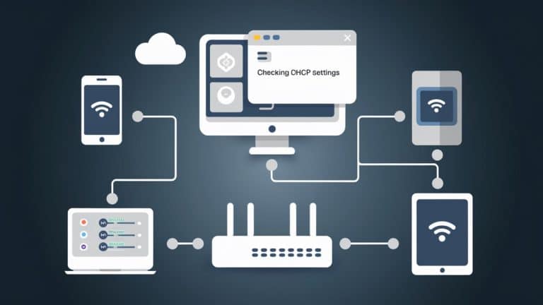 Schéma de connexion réseau