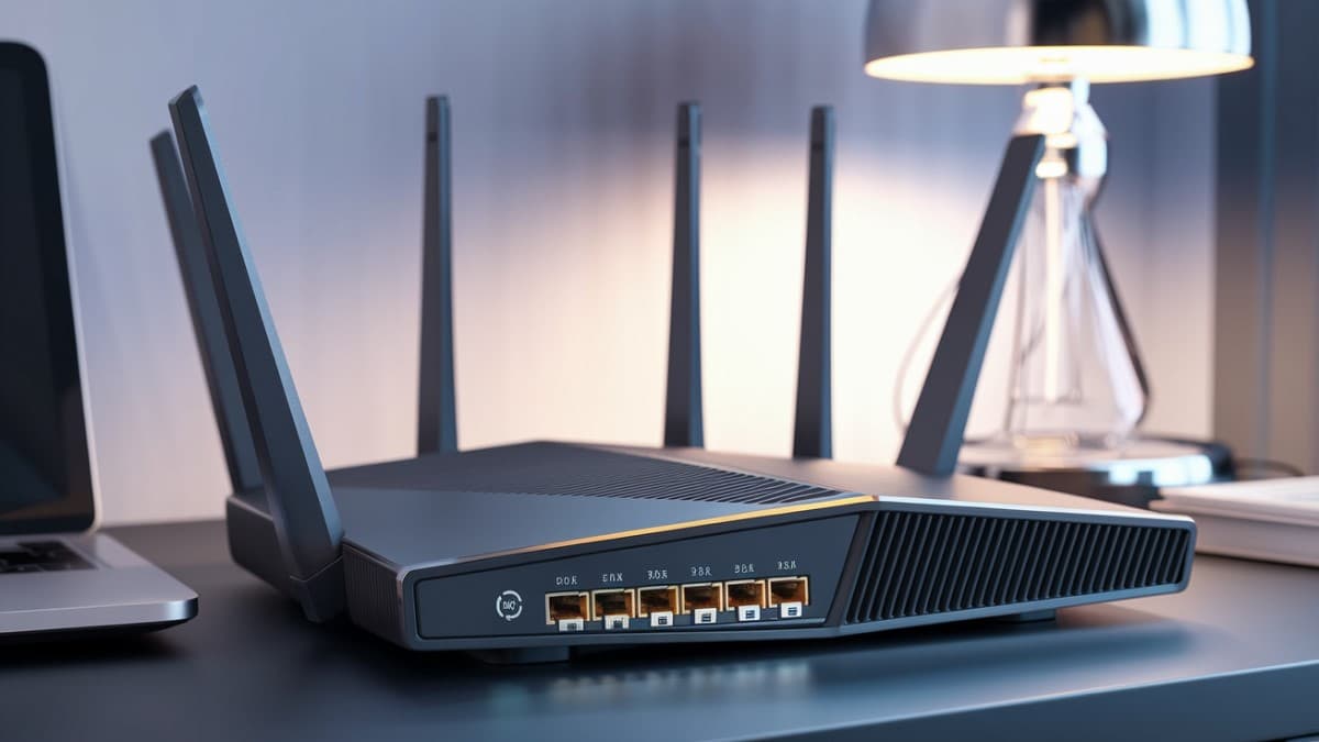 Routeur Wi-Fi avec ports