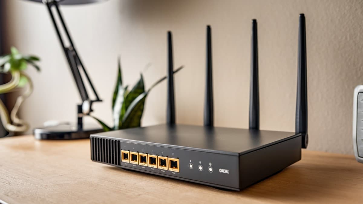 Routeur Wi-Fi avec antennes multiples