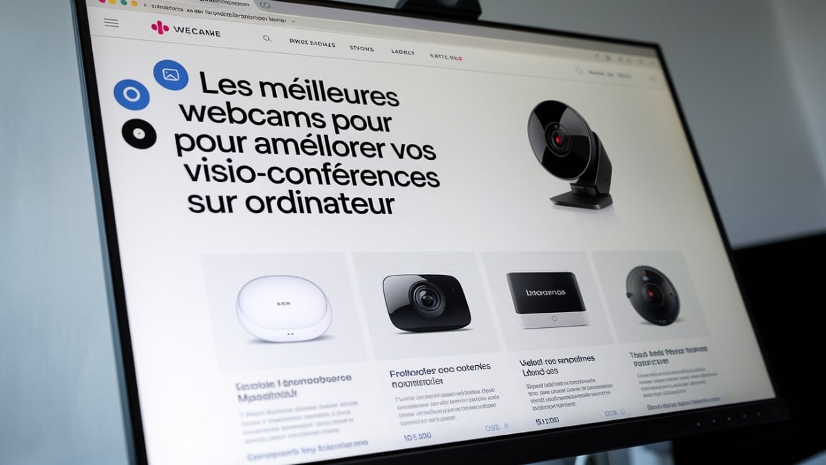 Meilleures webcams pour visioconférence