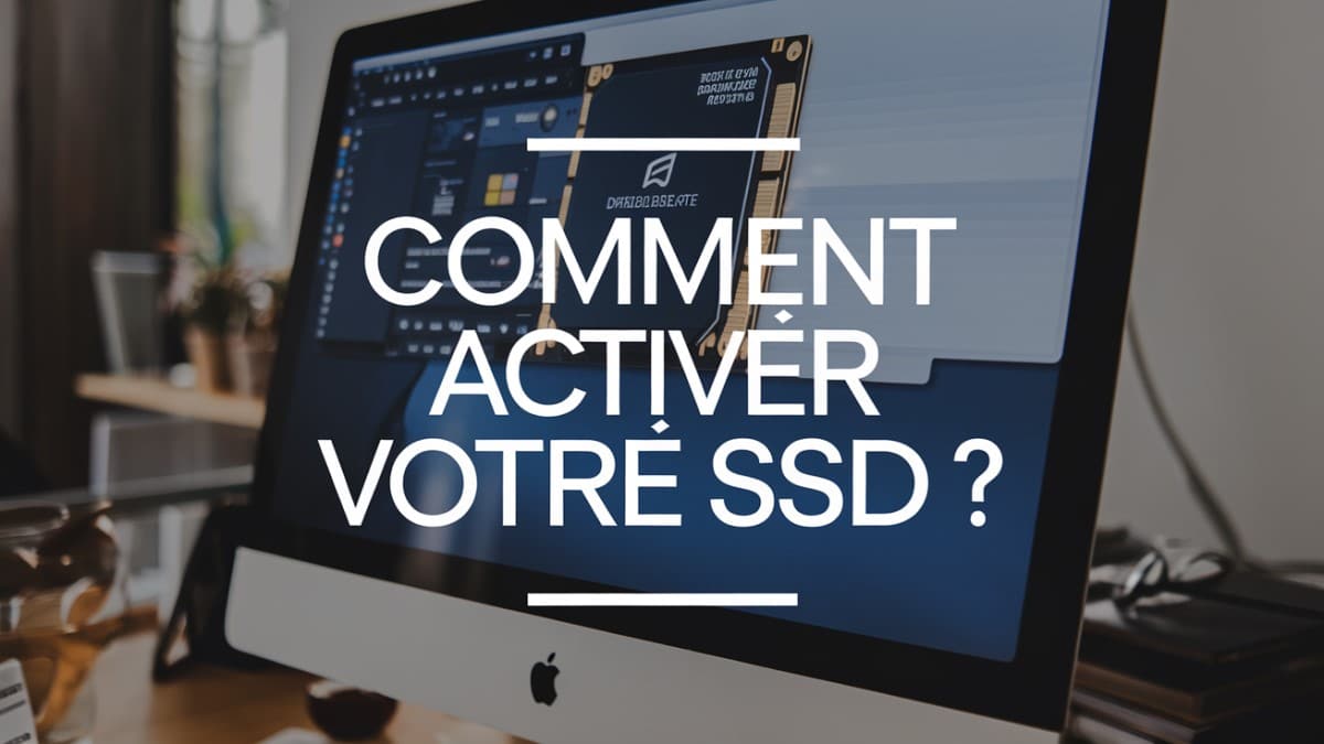 Activer SSD sur un Mac