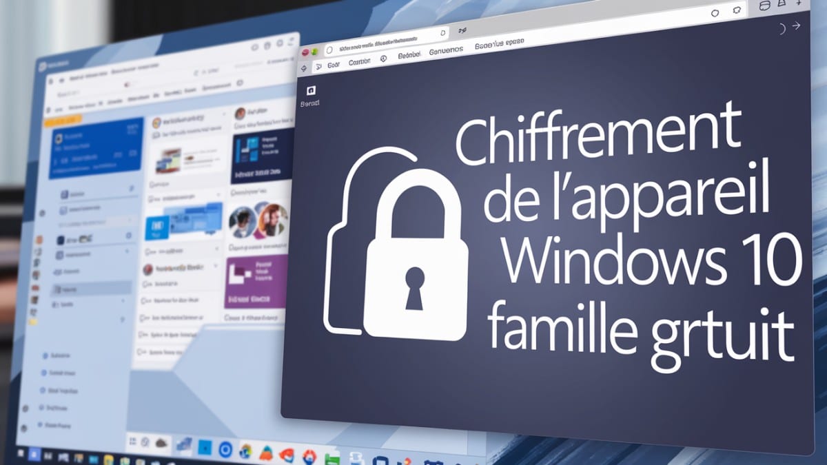 Chiffrement appareil Windows 10