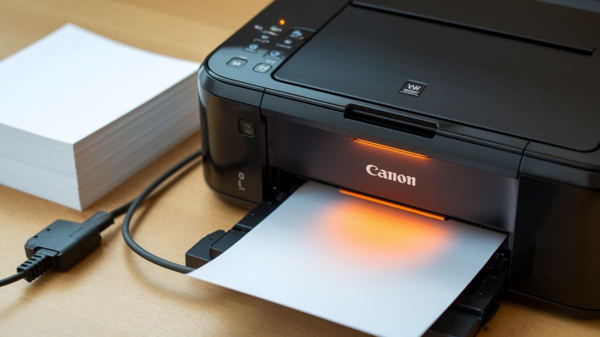 Impression active sur Canon