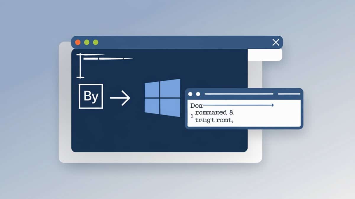 Interface commande DISM Windows