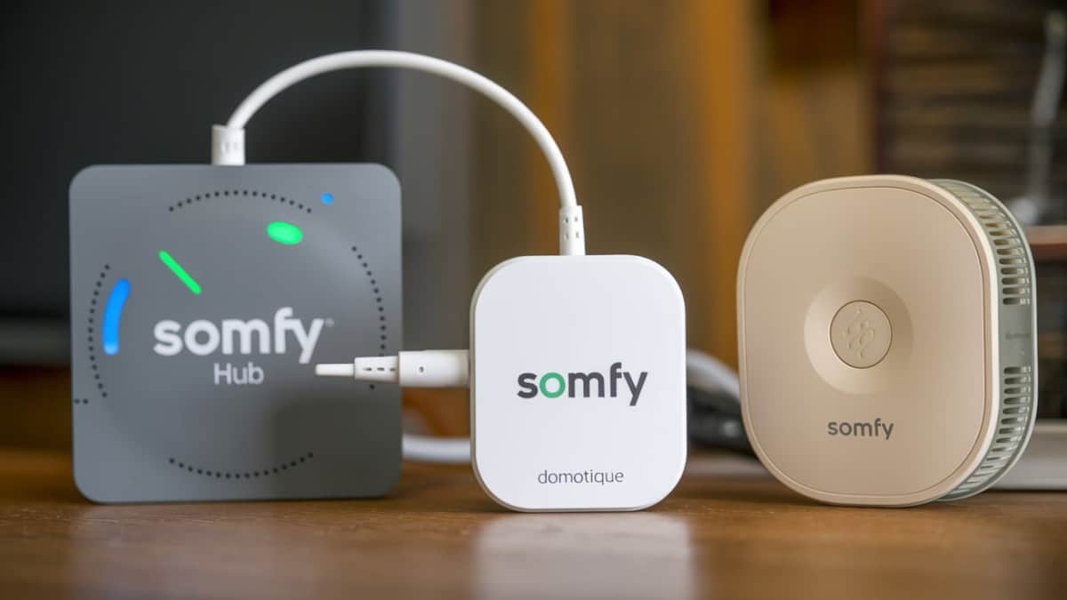 Hub et modules Somfy