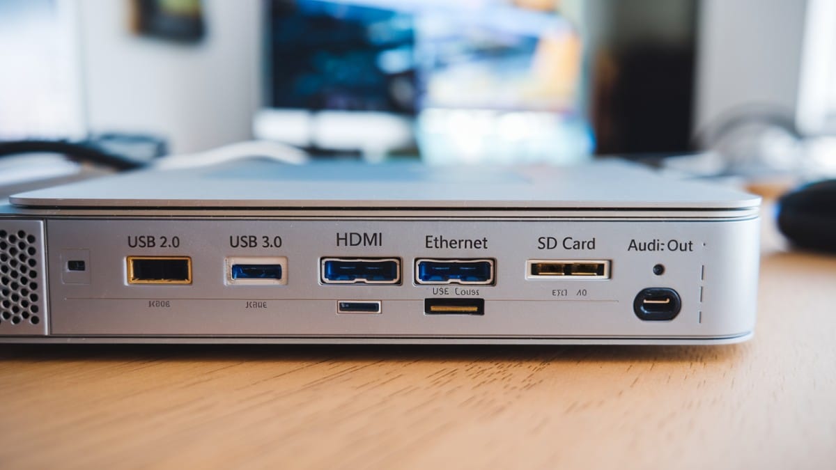 Interface USB et HDMI