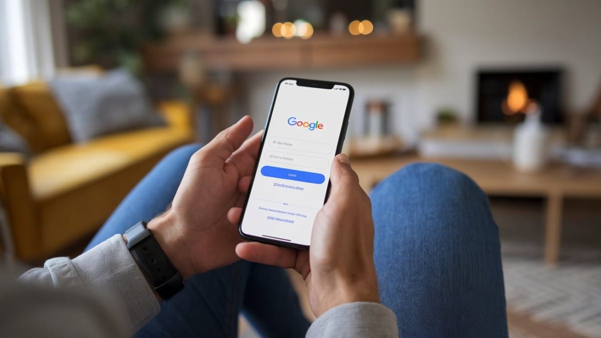 Utilisateur sur Google mobile