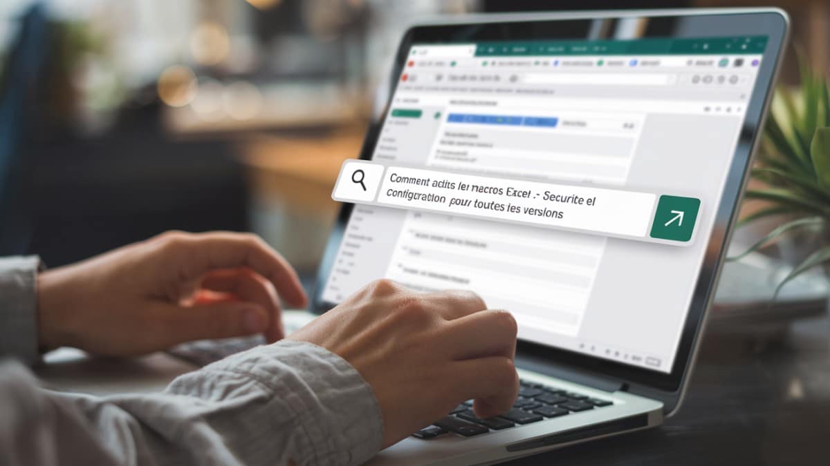 Recherche configuration macros Excel