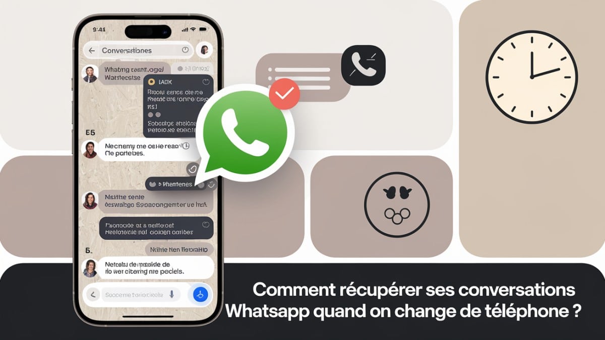 Tutoriel récupération WhatsApp