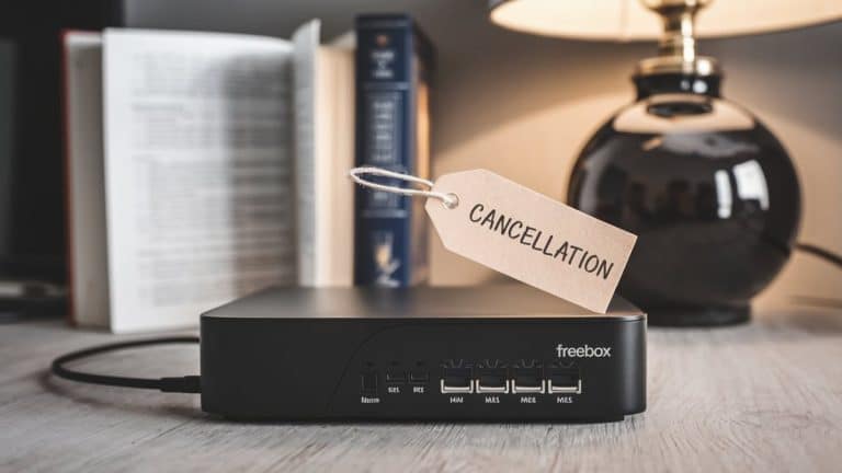 Résiliation d'une Freebox